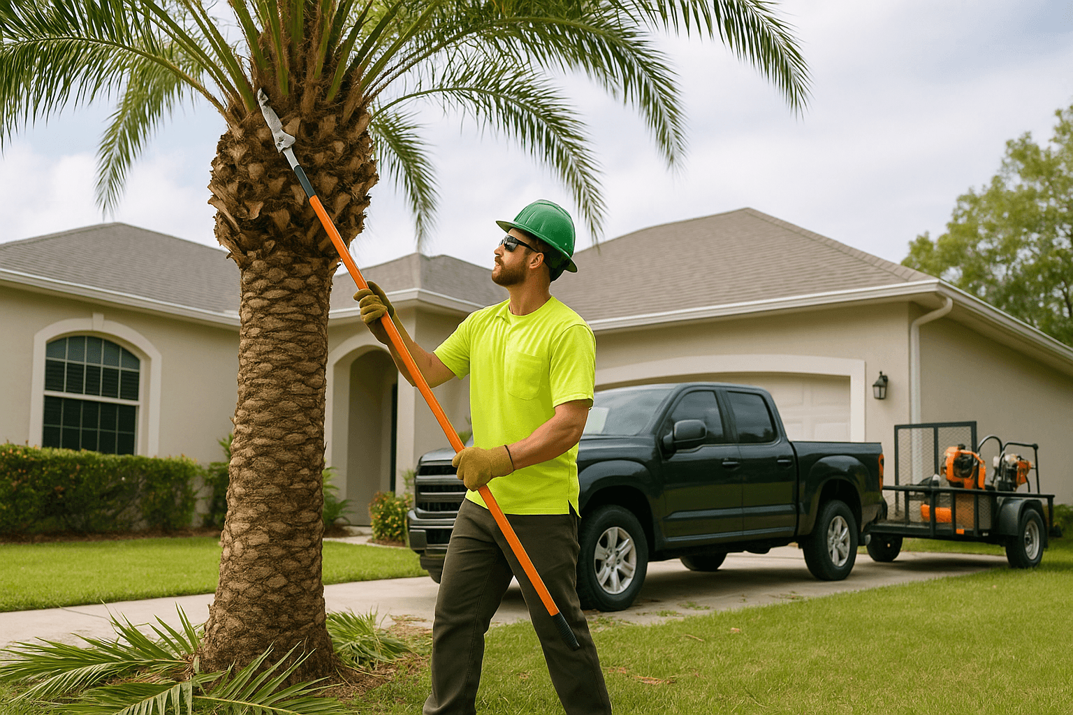 Clarke's Pro Tree Service hero image